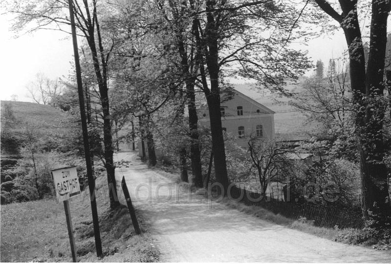 neu (41).jpg - Strasse Richtung Gansgrün mit Mühle